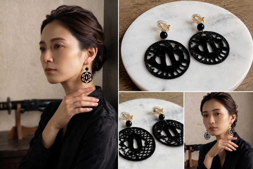 【現代の職人たち展】鍔ジュエリー EN – TSUBA｜KIRIEBIJOU × 千夜賀風｜鍔に宿る守りの美